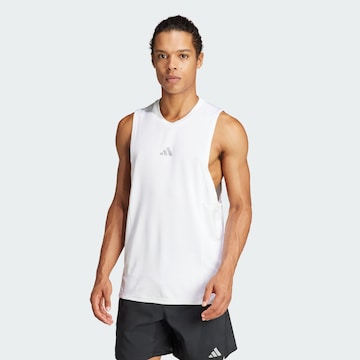 T-Shirt fonctionnel 'Designed for Training' ADIDAS PERFORMANCE en blanc : devant