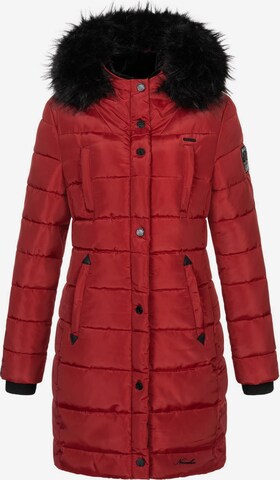 NAVAHOO Winter Coat in Red: front