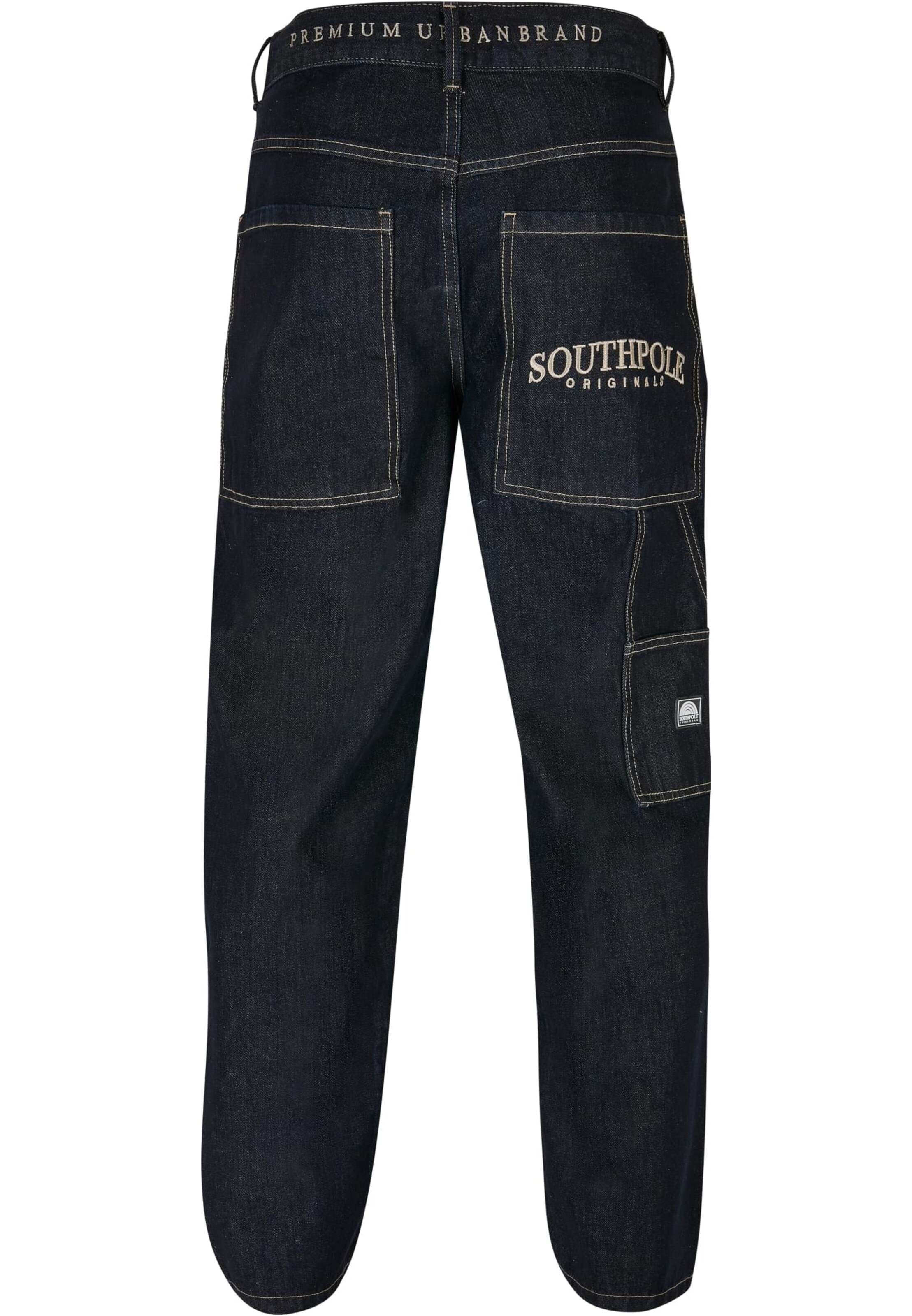 SOUTHPOLE Regular Jeans in Blauw
