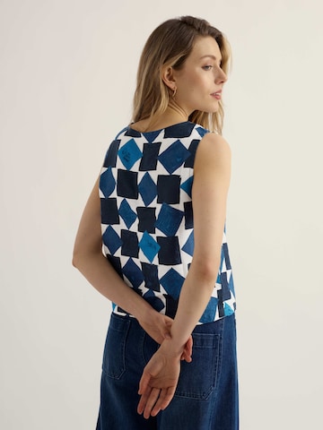 Seasalt Cornwall Top 'Colour Study' in Blau