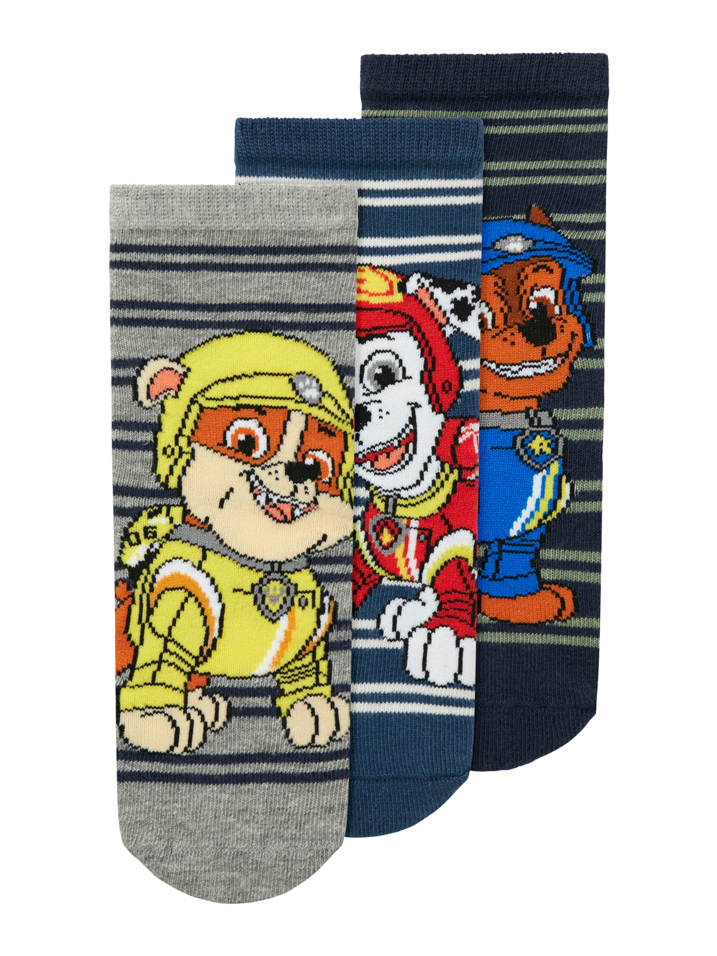 Calzino 'NMMSOMMER PAW' di NAME IT in blu: frontale