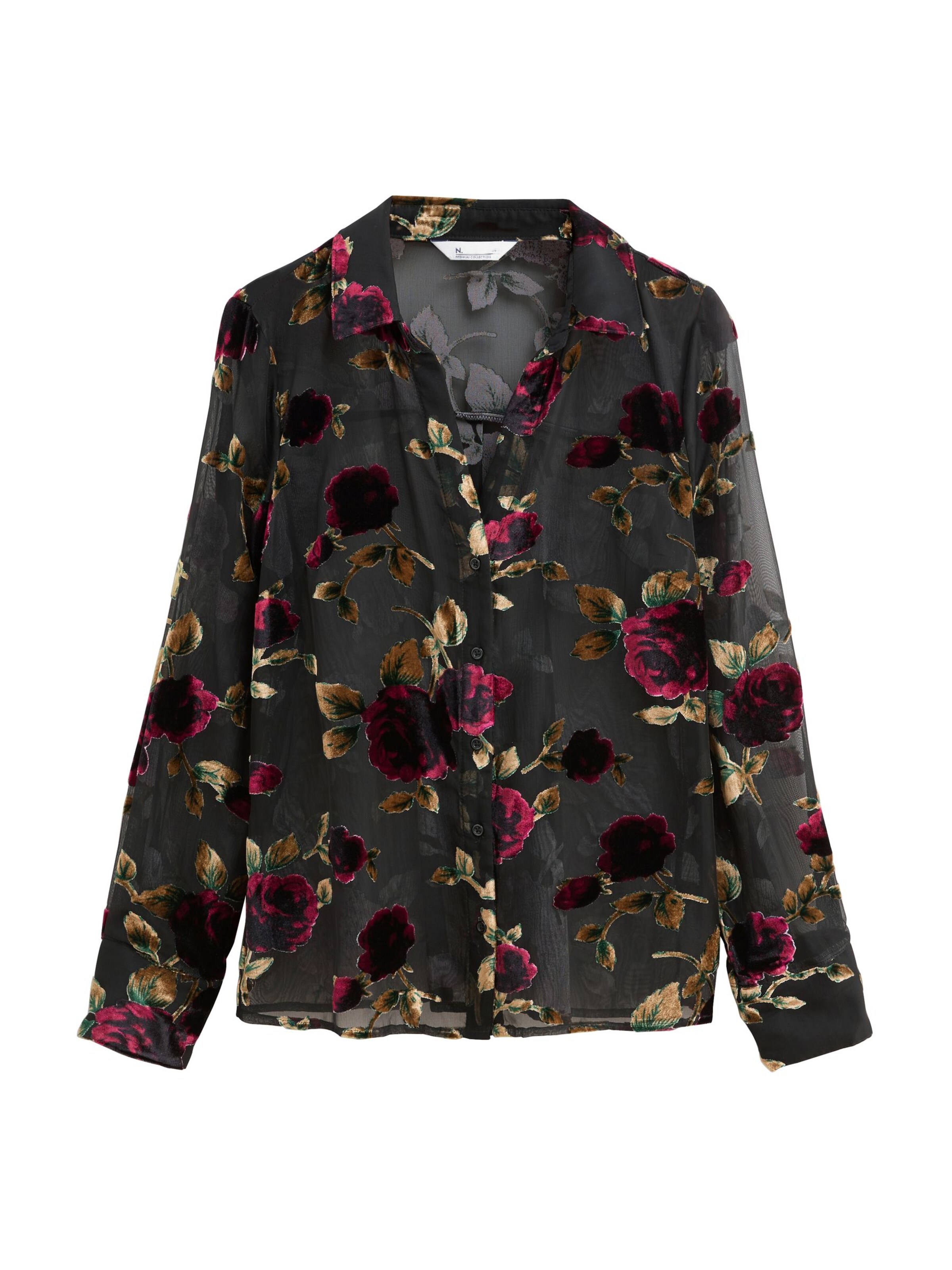 Next Blouse in Zwart: voorkant