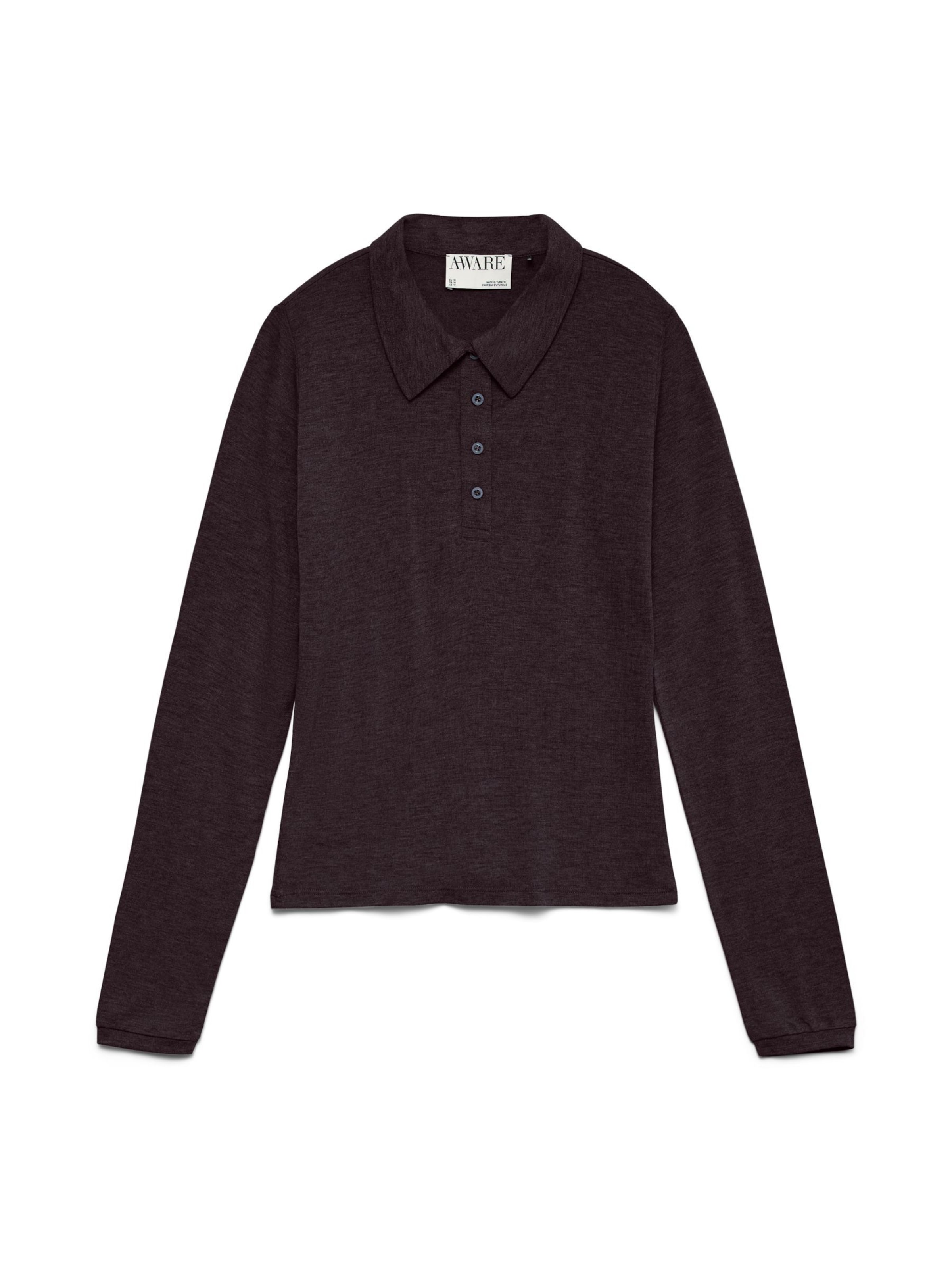 VERO MODA Top in Brown: front