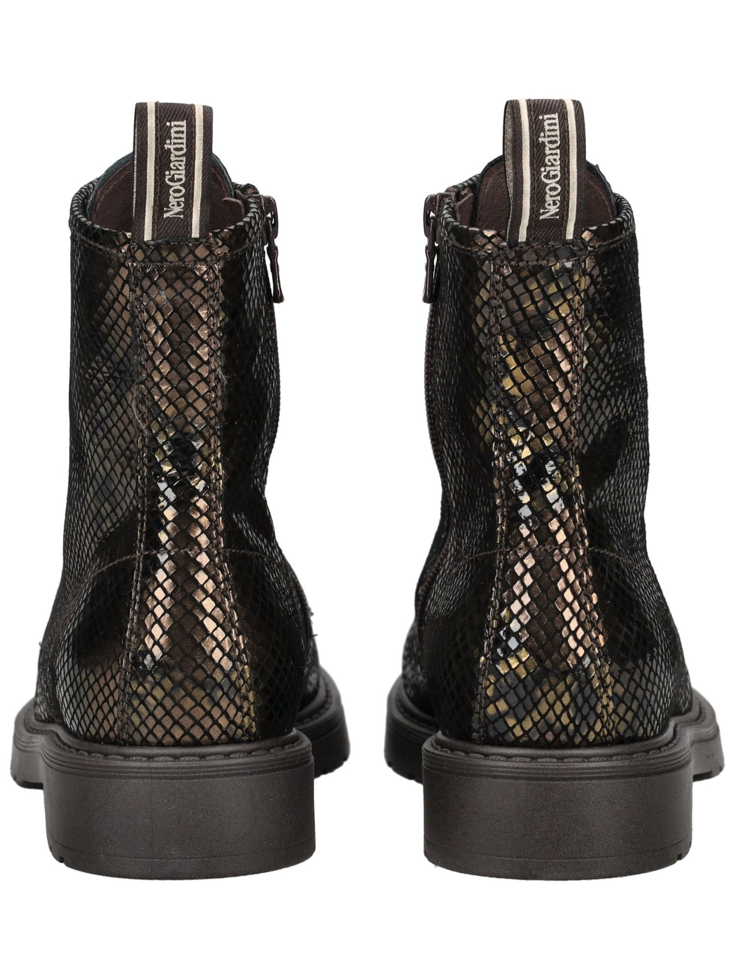 Nero Giardini Lace-up bootie in Brown