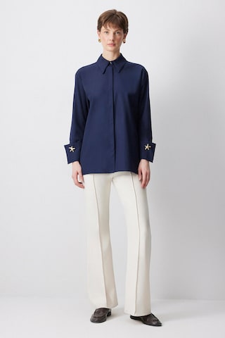 Touche Prive Blouse in Blue