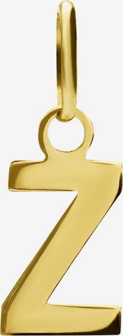 Lucardi Anhänger 'Klassisch' in Gold: Vorderseite