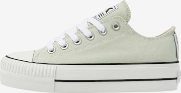 Sneaker bassa 'Kaya' di BRITISH KNIGHTS in verde: frontale