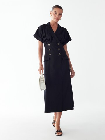 Willa Šaty 'Elise' - Čierna: predná strana