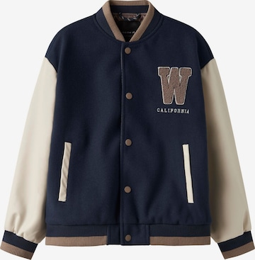 NAME IT - Chaqueta de entretiempo 'NKMMikado' en azul: frente