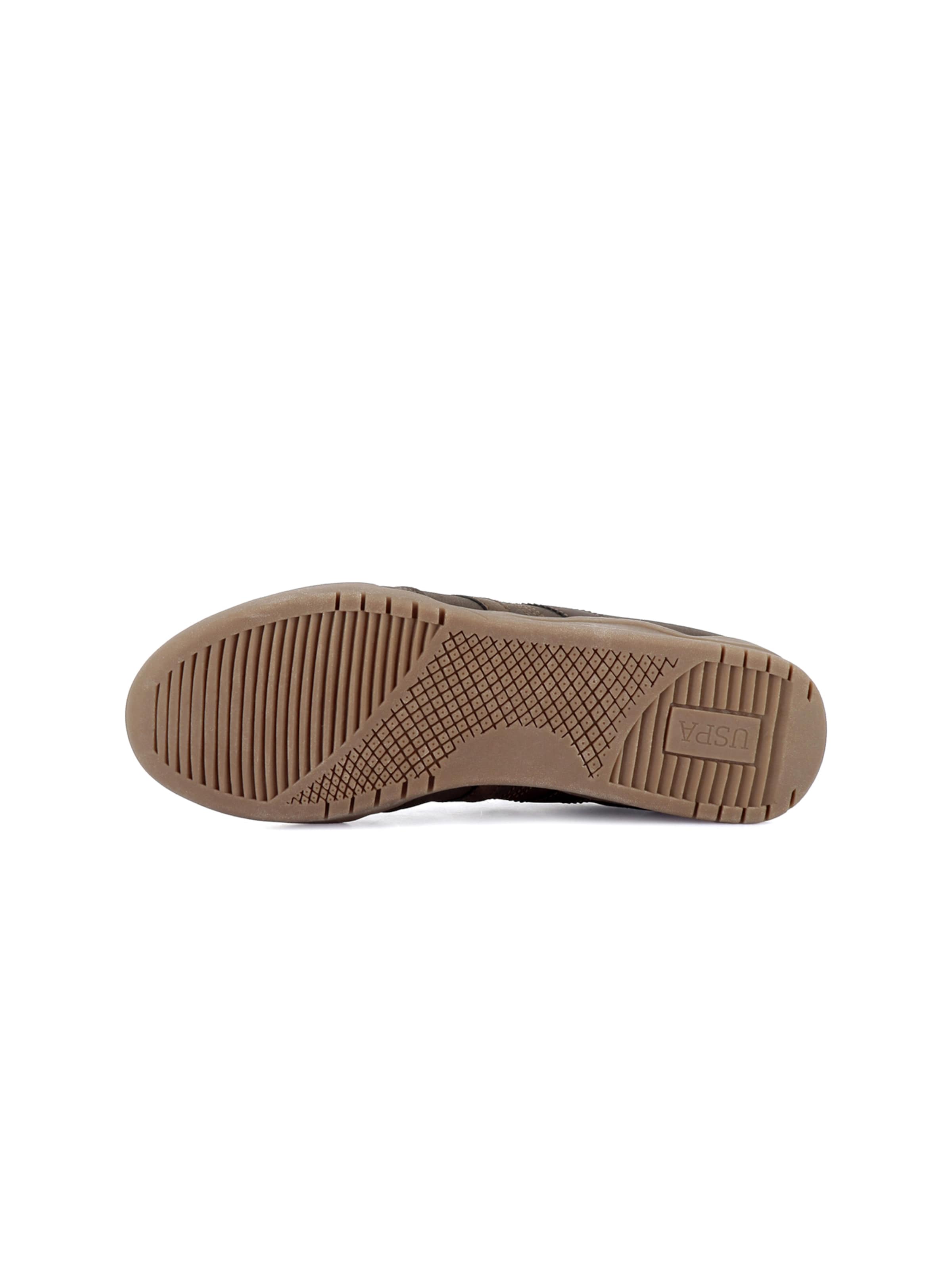 Baskets basses 'Jazz' US POLO ASSN. en marron