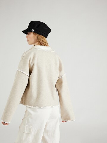 VILA Knit Cardigan 'RISE' in Beige