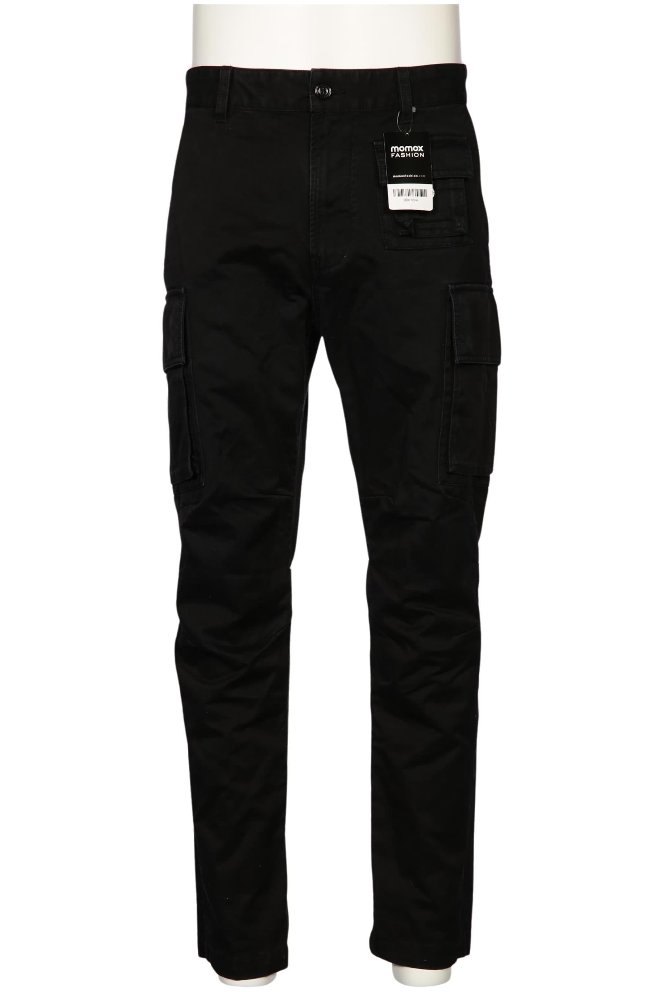 DIESEL Stoffhose 32 in Schwarz: Vorderseite