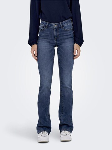Flared Jeans 'Rose' di ONLY in blu: frontale