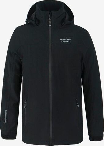 Weather Report Outdoor jacket 'Borise Jr.' in Black: front