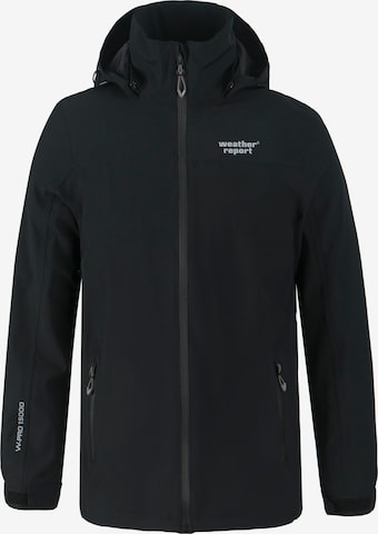 Weather Report Weatherproof jacket 'Borise Jr.' in Black: front