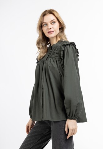 DreiMaster Vintage - Blusa em verde: frente