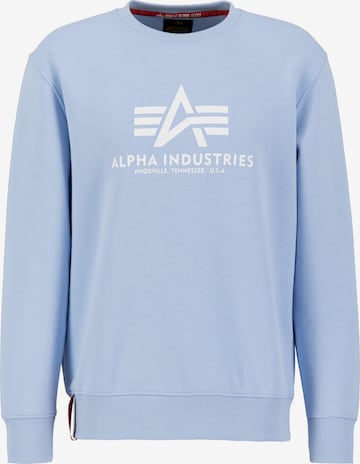 ALPHA INDUSTRIES Sweatshirt i blå: framsida