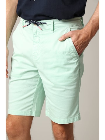 Coupe slim Pantalon ' Mathy ' Deeluxe en vert