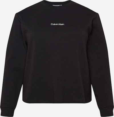 Calvin Klein Curve Суичър в черно / бяло, Преглед на продукта