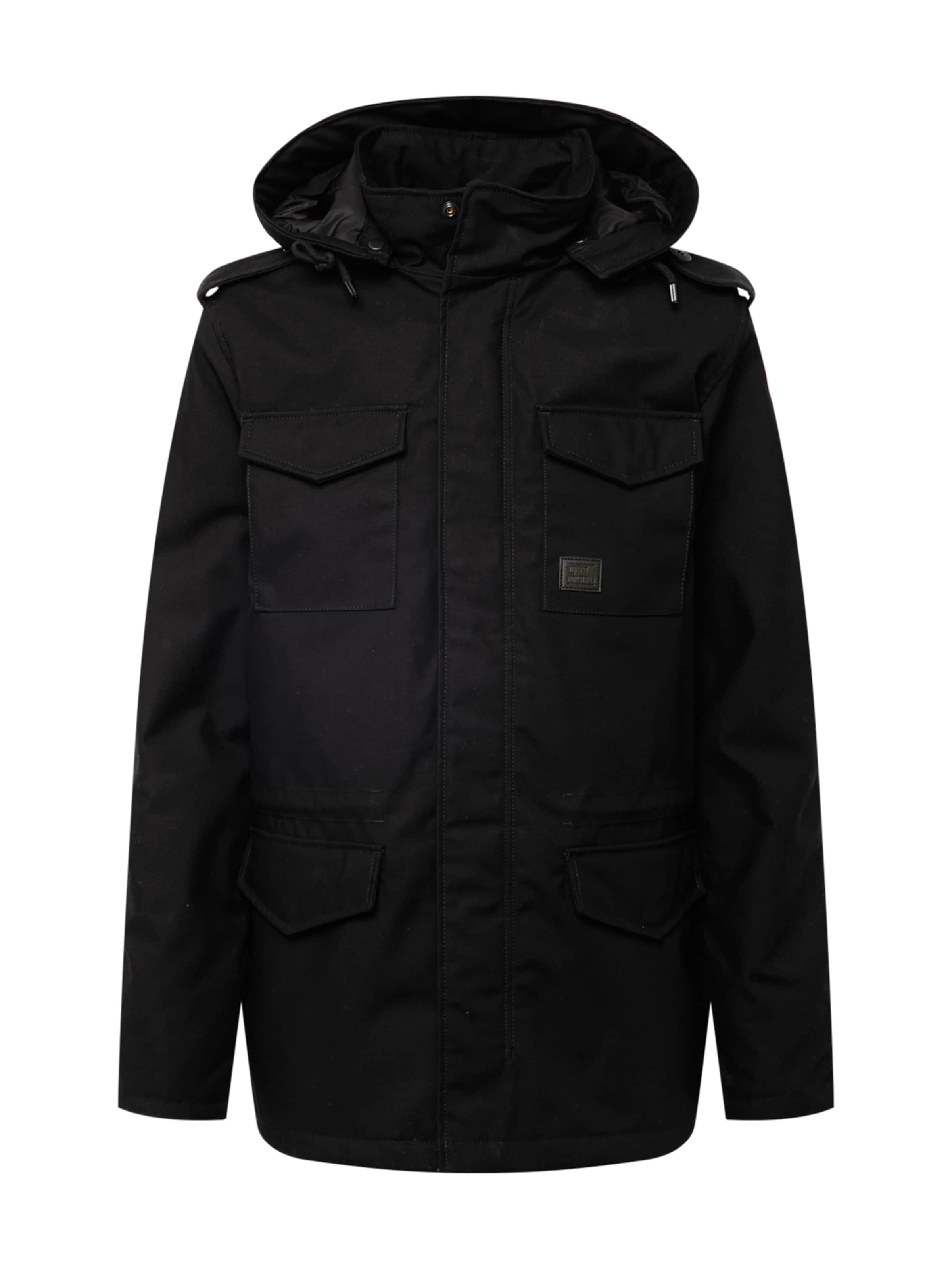 Vintage Industries Зимняя парка 'Darren' в Черный: спереди