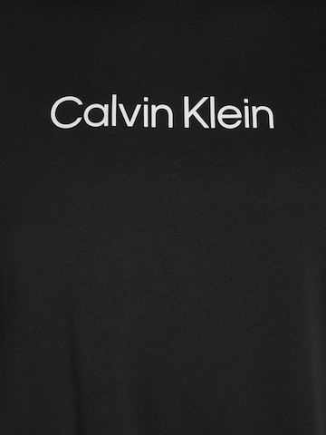 Calvin Klein Big & Tall Shirt 'HERO' in Zwart