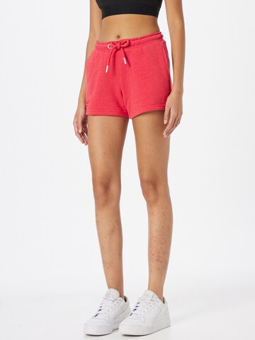 Superdry Regular Shorts in Pink: predná strana