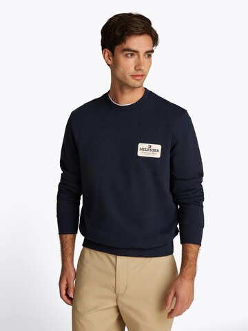 TOMMY HILFIGER - Sudadera en azul: frente