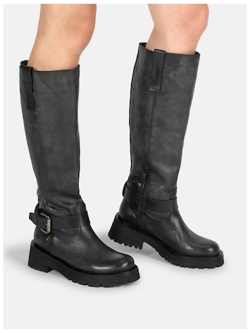 Bottes 'Nadir E228' FELMINI en gris : devant