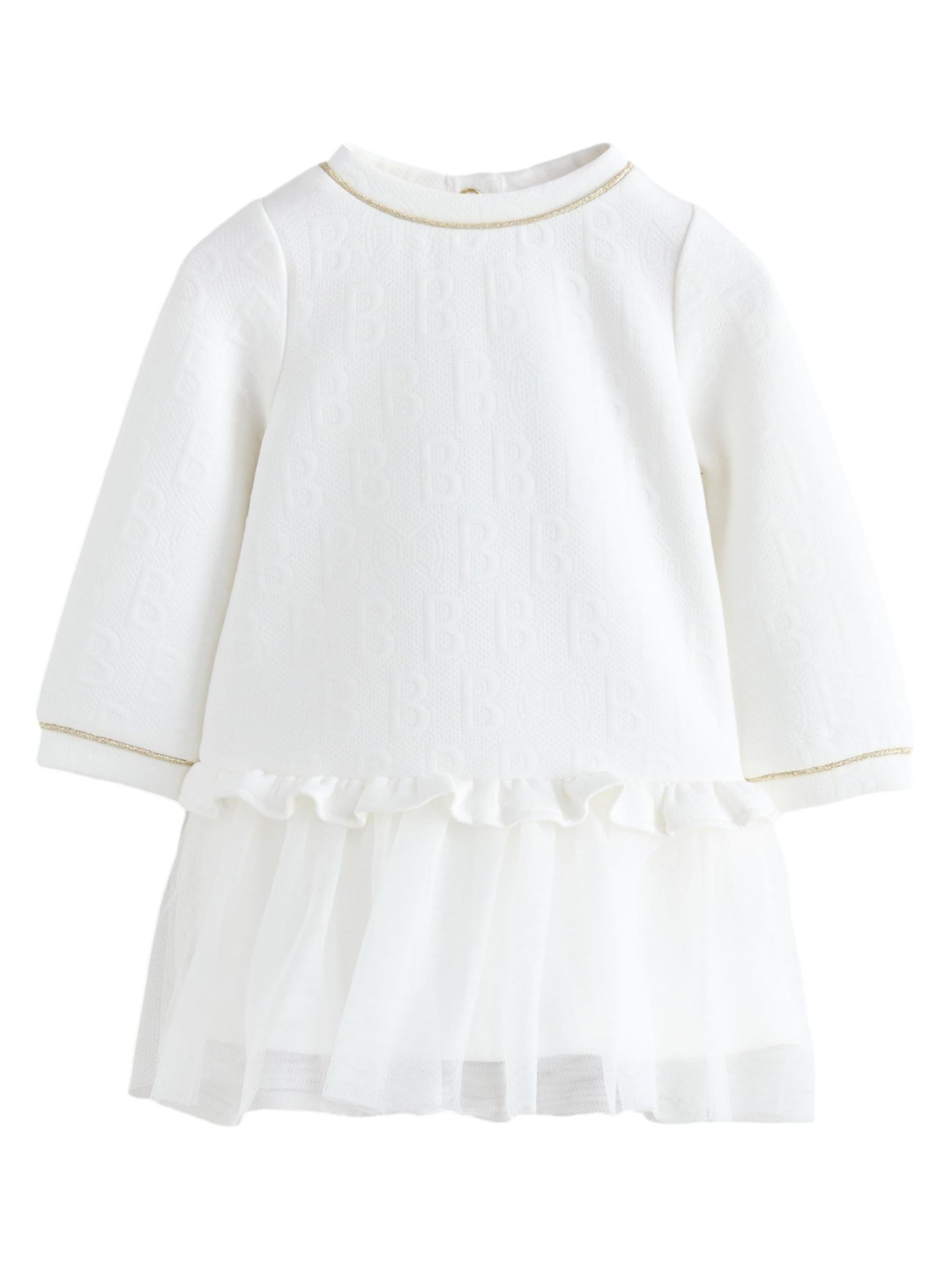 Baker by Ted BakerHaljina - bijela boja: prednji dio