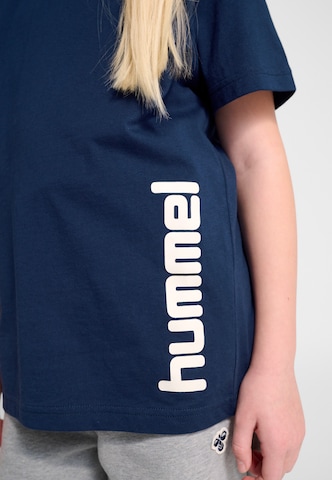 T-Shirt Hummel en bleu