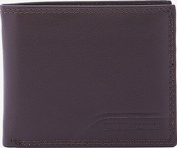 Portamonete di Coveri Collection in marrone: frontale