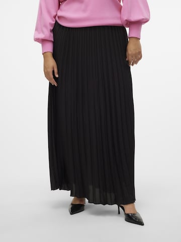 Vero Moda Curve Nederdel 'SOMA' i sort: forside