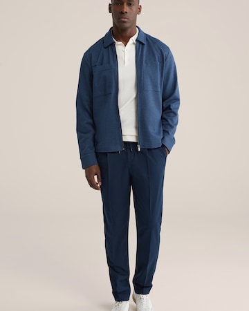 WE Fashion Prehodna jakna | modra barva