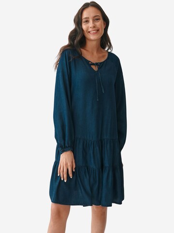 TATUUM Dress 'MONO' in Blue: front