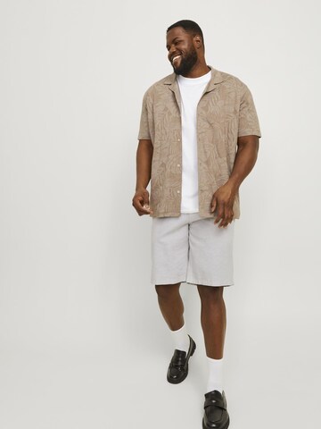 Jack & Jones Plus Regular Chinohose in Beige