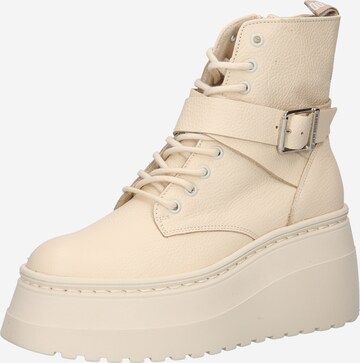 Bottines à lacets 'Pinaco' STEVE MADDEN en blanc : devant