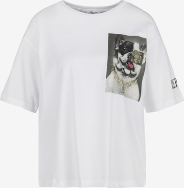 T-shirt REPLAY en blanc : devant