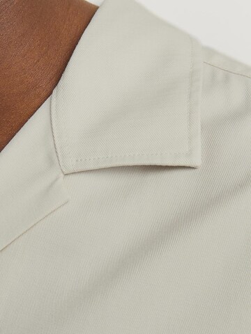 JACK & JONES Comfort fit Button Up Shirt 'JPRCCaaron' in Grey