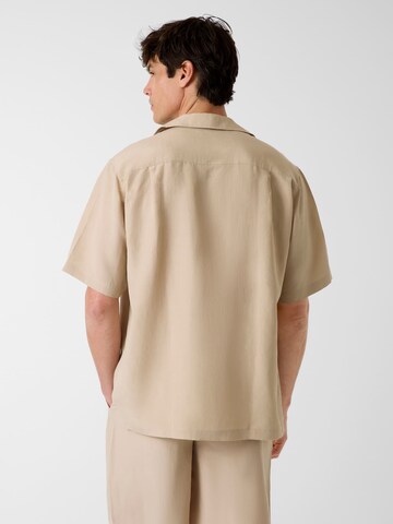 GUESS Regular Fit Hemd in Beige