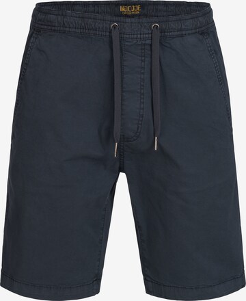 INDICODE JEANS Regular Shorts 'Kelowna' in Blau: predná strana