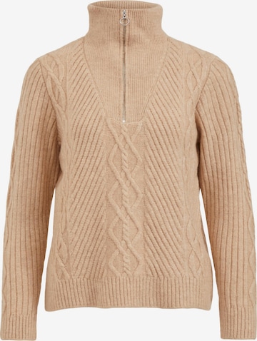 VILA Sweater 'Anni' in Beige: front