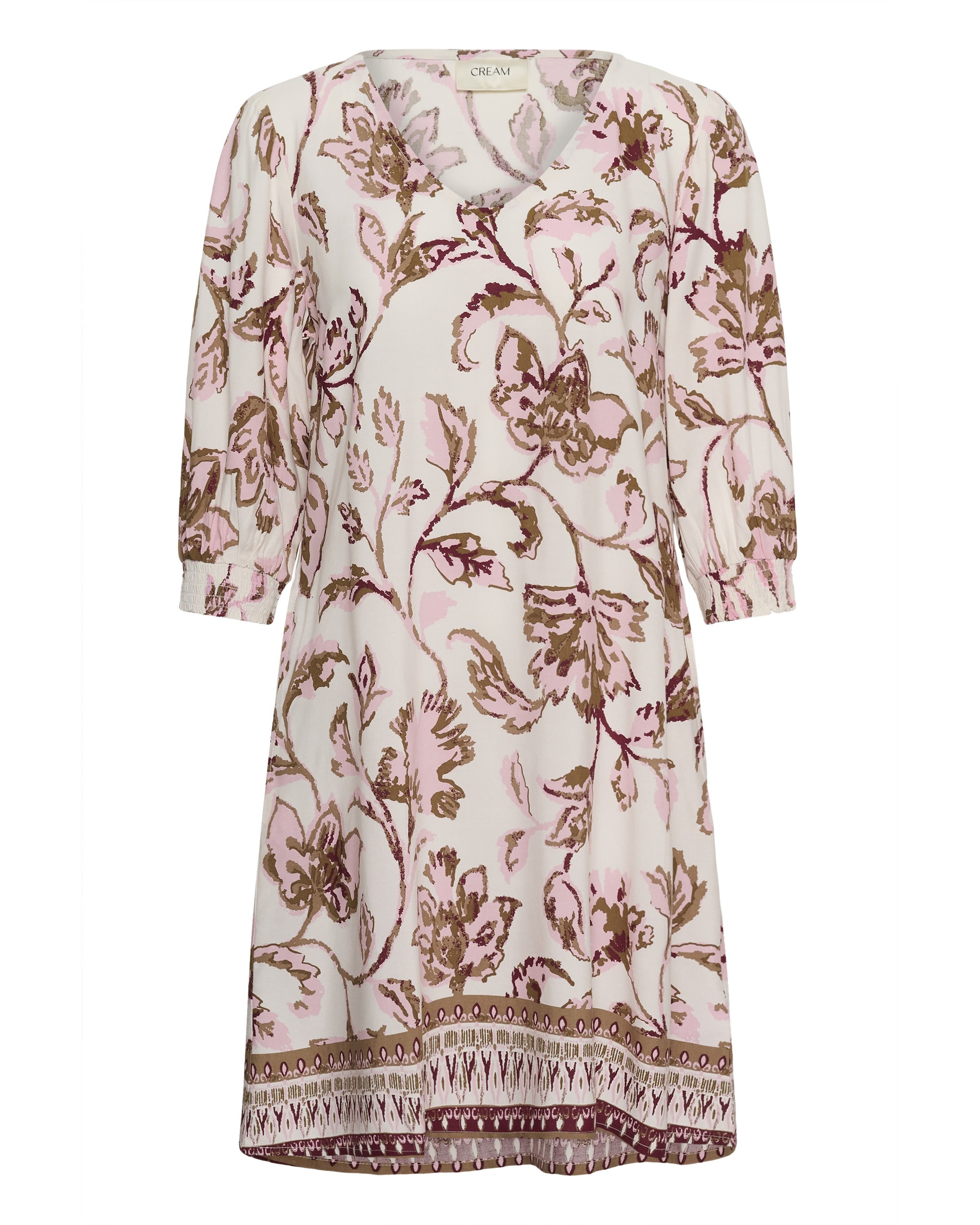 Cream Kleid 'CRTiah' in Braun: Vorderseite