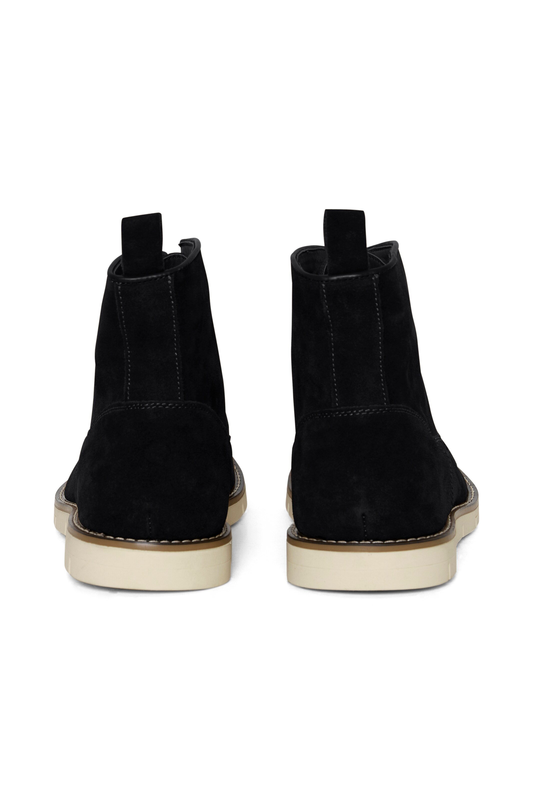 BLEND - Botas com atacadores em preto