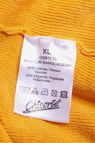 Chicorée Pullover XL in Gelb