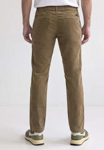 Street One MEN Regular Chino Pants in Brown