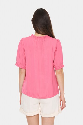 SAINT TROPEZ Bluse 'SZBriana' i pink