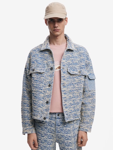 Veste mi-saison Desigual en beige : devant