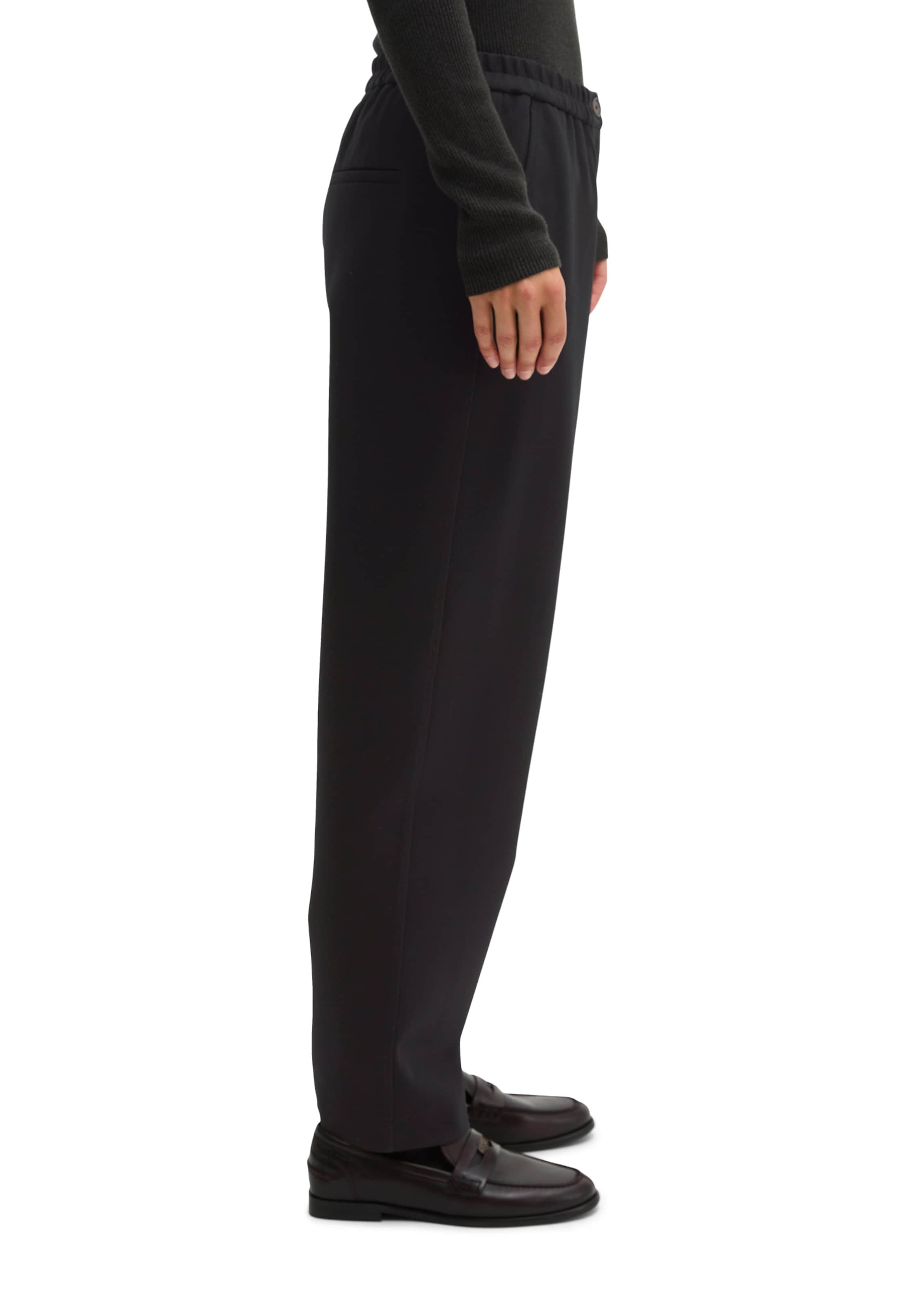 Marc O'Polo Loosefit Hose in Schwarz