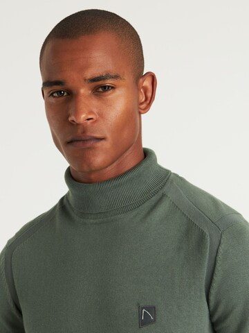 Pull-over 'Leonard' CHASIN' en vert