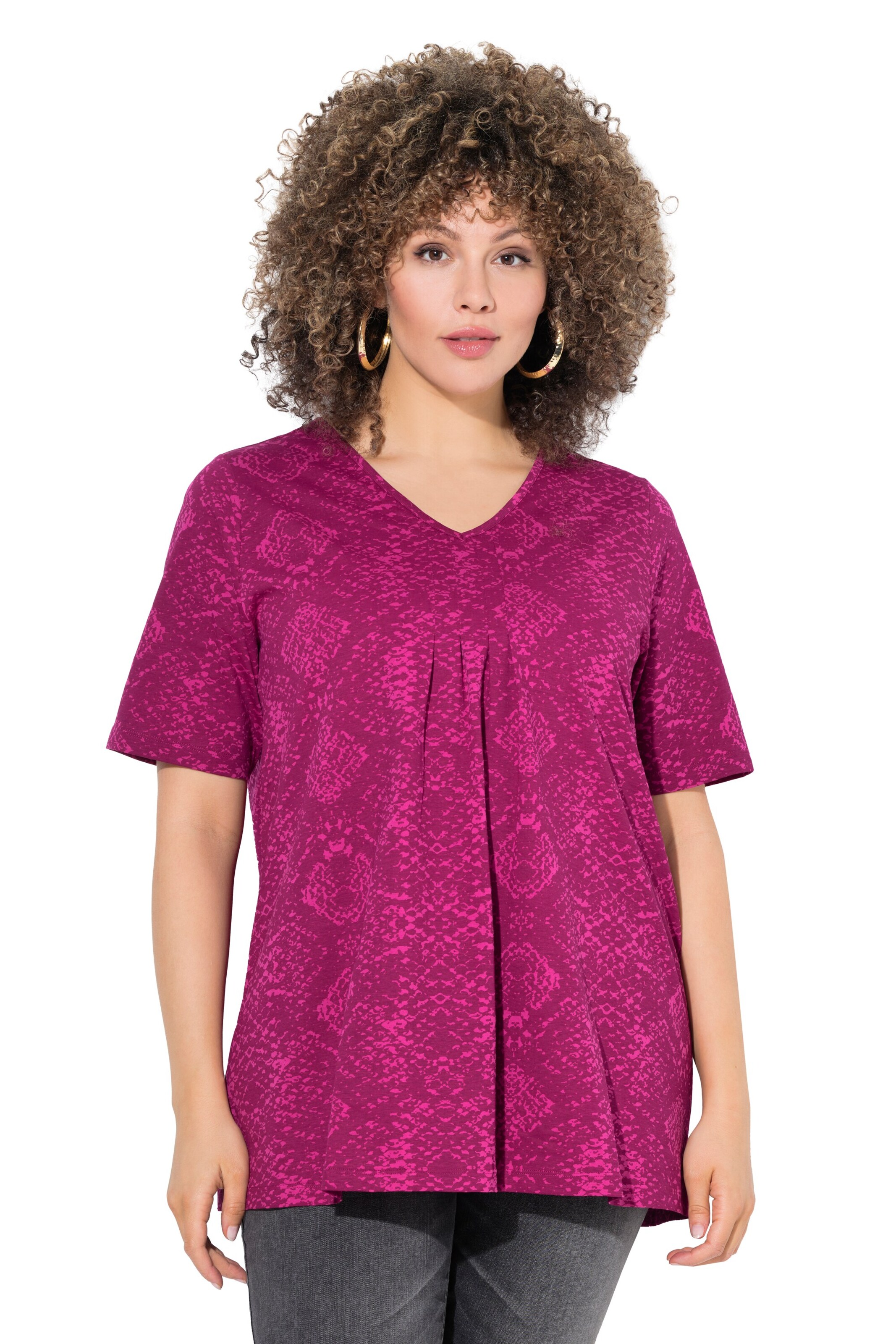 Ulla Popken Shirt in Pink: front